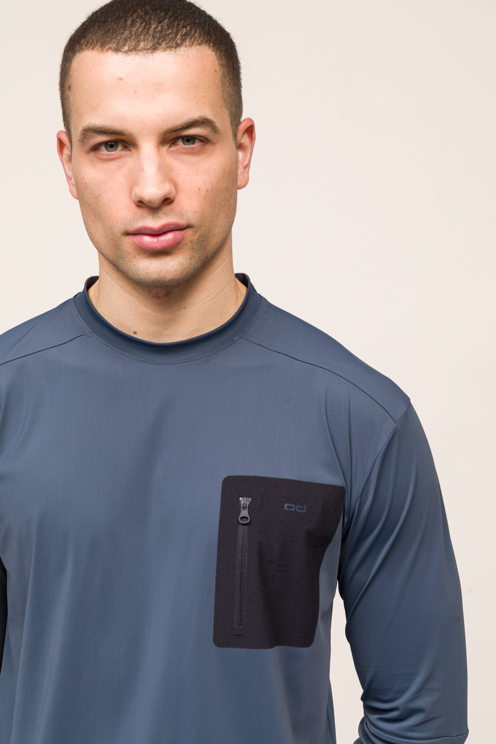 Climacool Performans Uzun Kollu T-Shirt - Lacivert