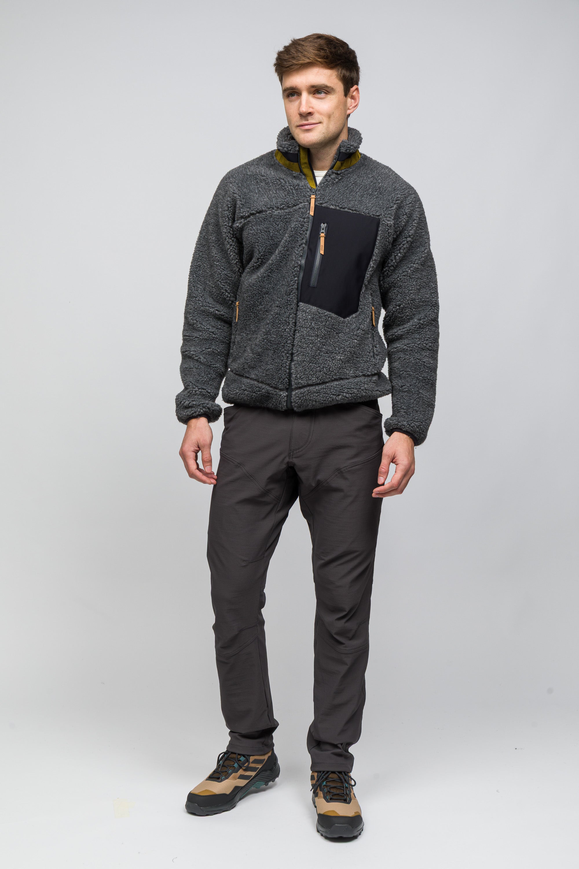 Sherpa Yün Ceket Lambswool - Antrasit