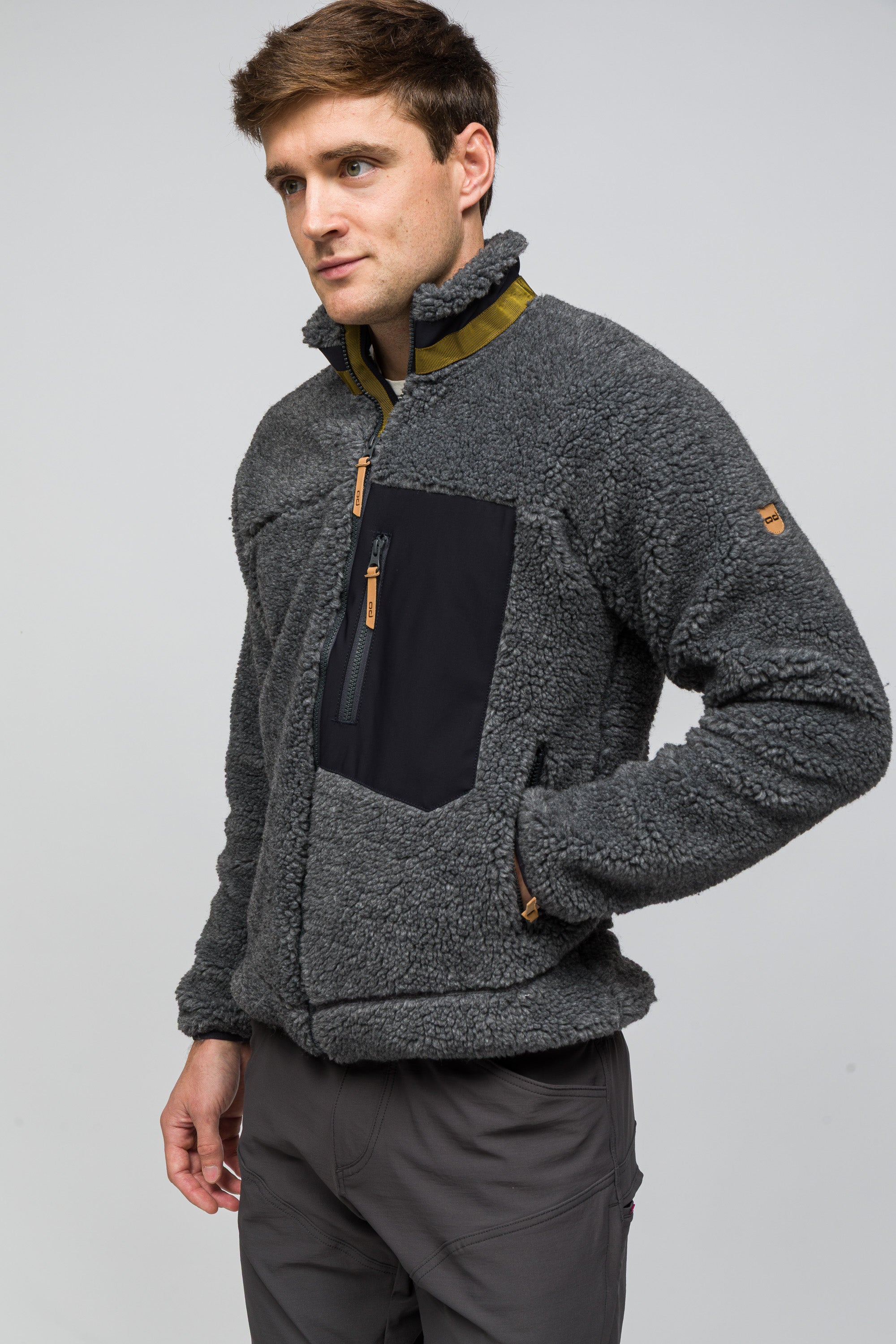 Sherpa Yün Ceket Lambswool - Antrasit