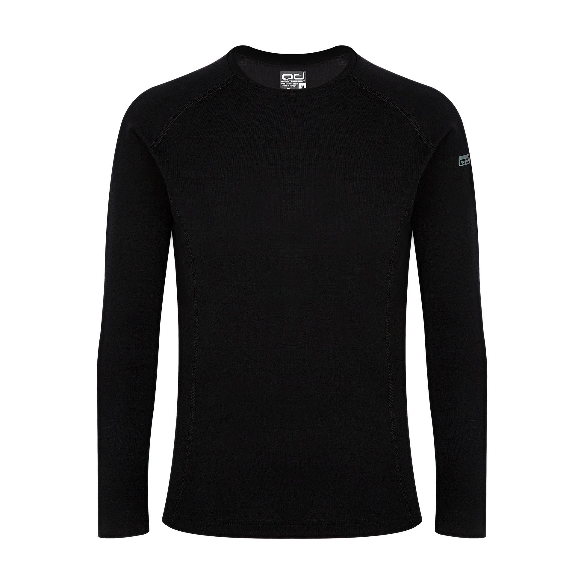Thermawool Merino Yünü Termal İçlik Üst  195 gr Siyah