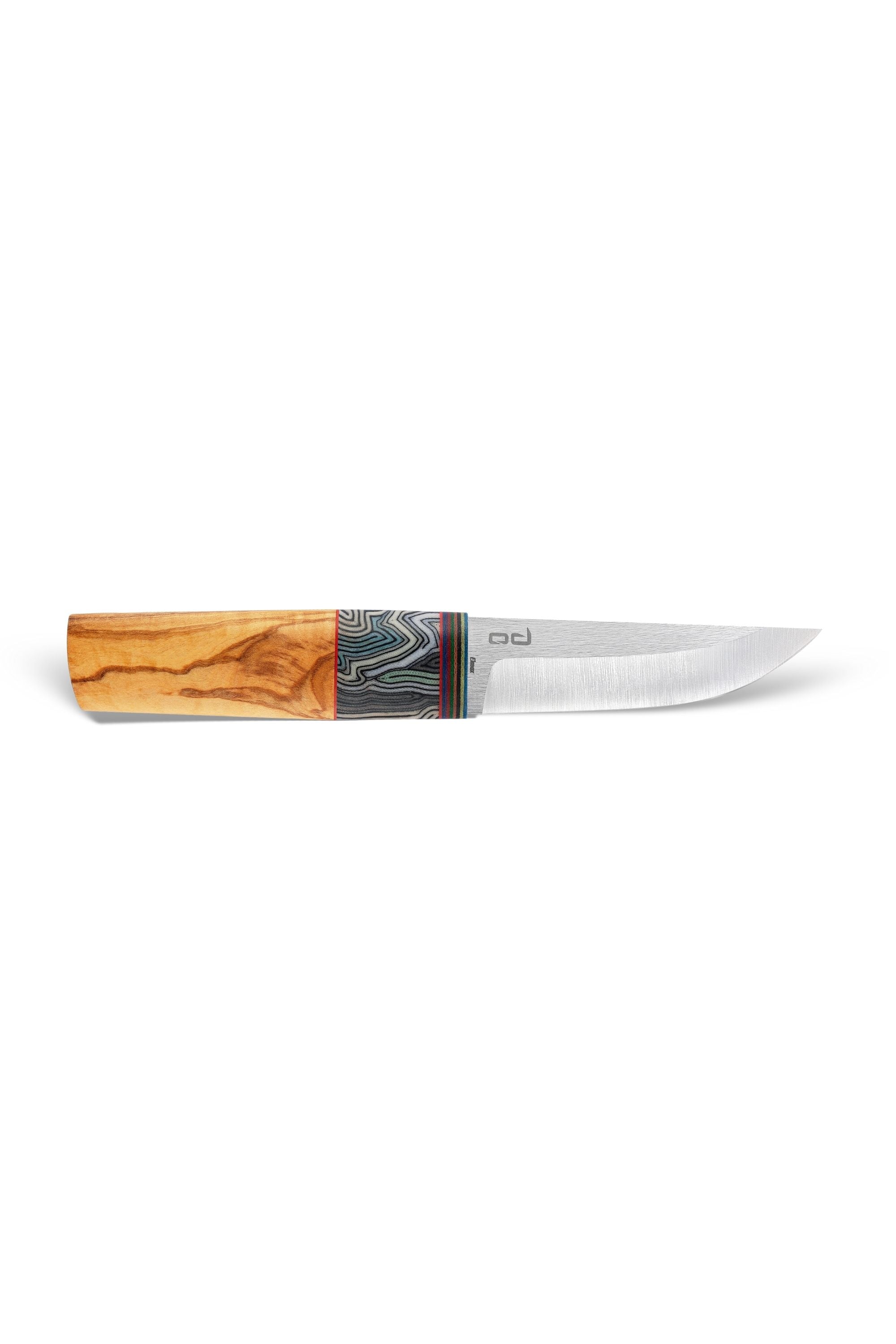 Serdar Kılıç Puukko Bıçak M398 Çelik I Premium - Kök Zeytin