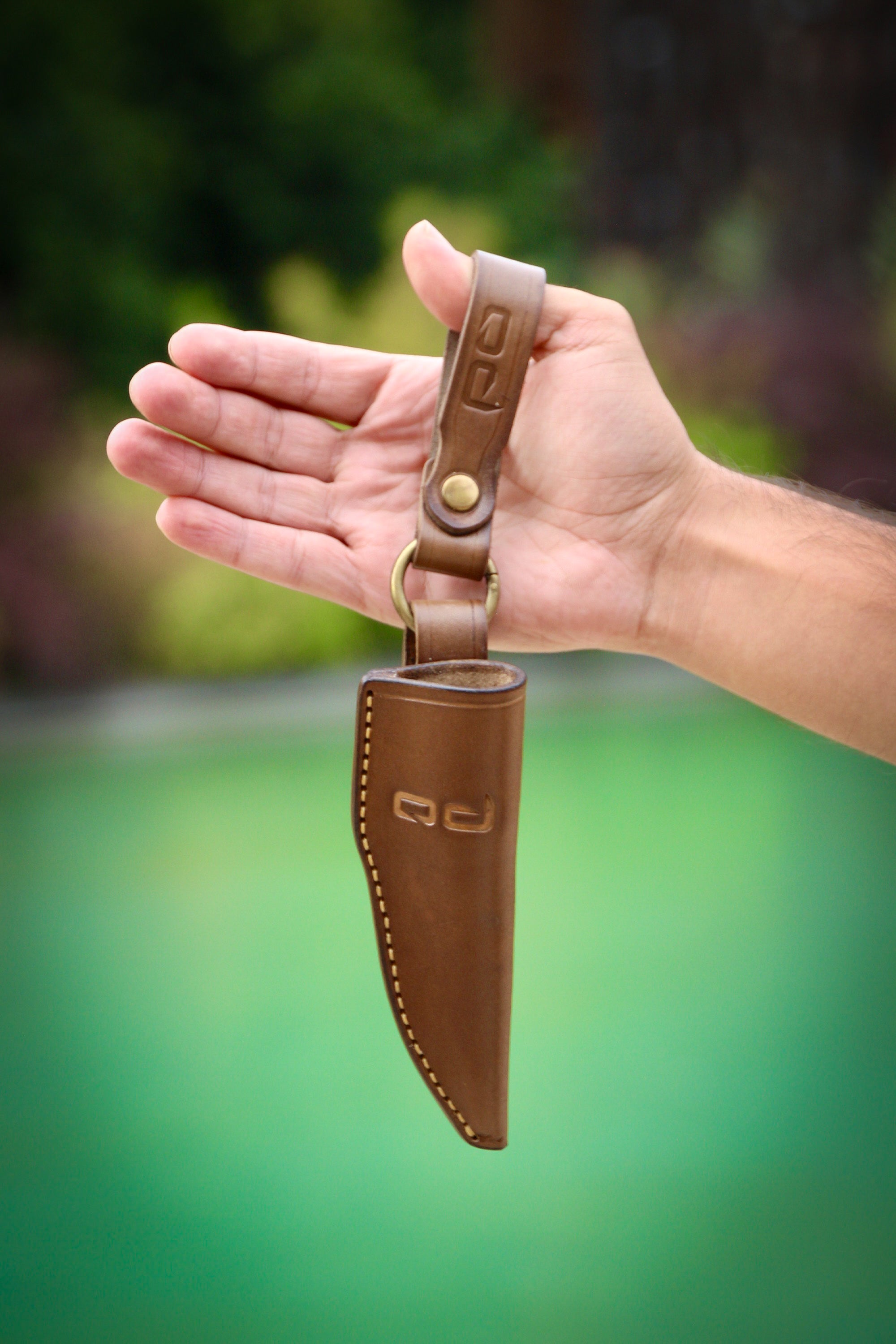 Serdar Kılıç Puukko FLIK Bıçak D2 Çelik - PREMIUM İMZA SERİ - Kök Zeytin & Stabilize Kestane
