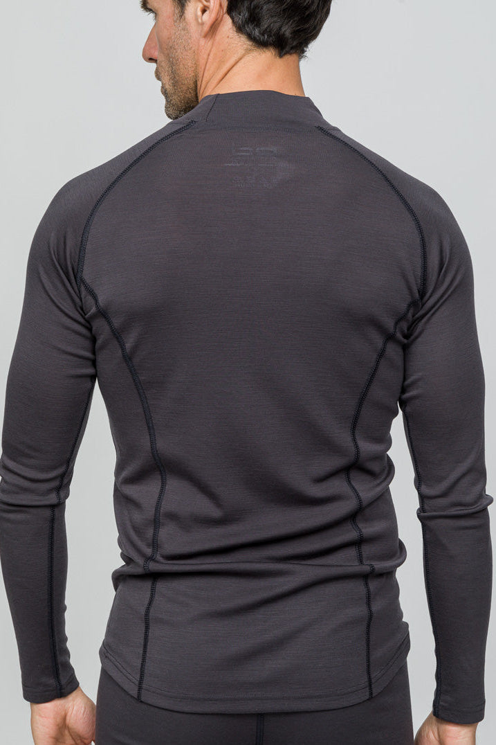 Thermawool Merino Yünü Termal İçlik Üst  195 gr Antrasit