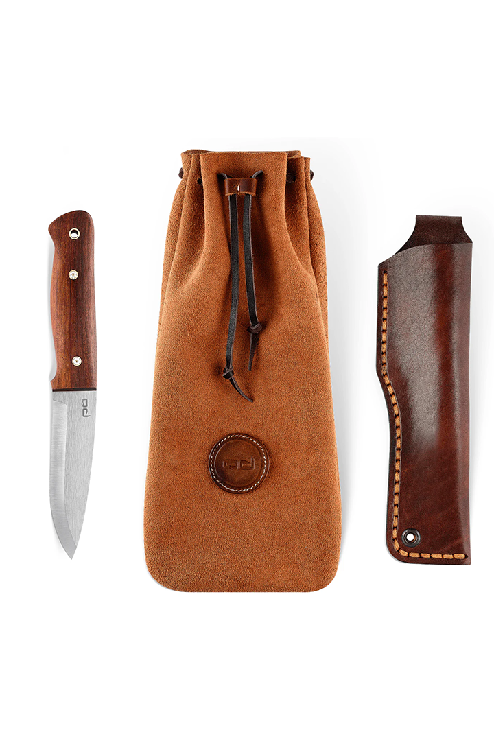 Serdar Kılıç Bushcraft Bıçağı D2 Çelik - Kök Ceviz