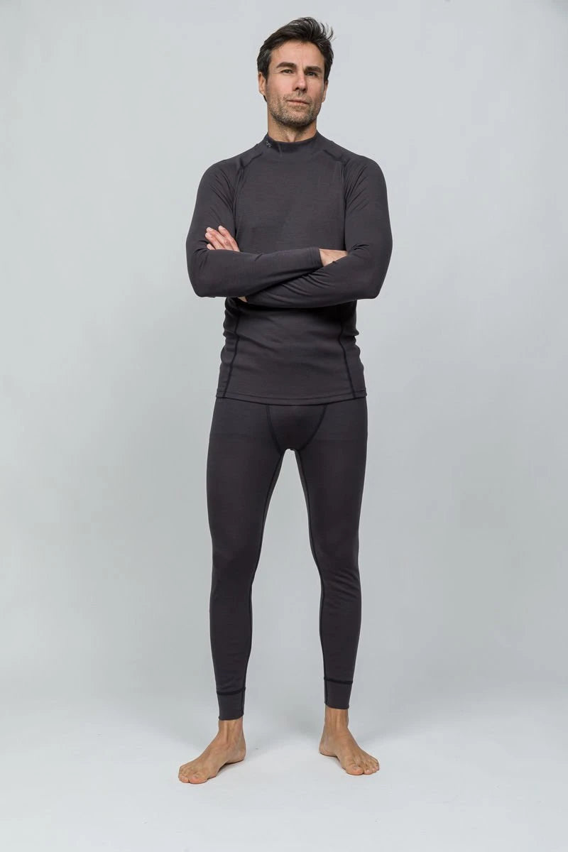 Thermawool Merino Yünü Termal İçlik Tayt 195 gr Antrasit