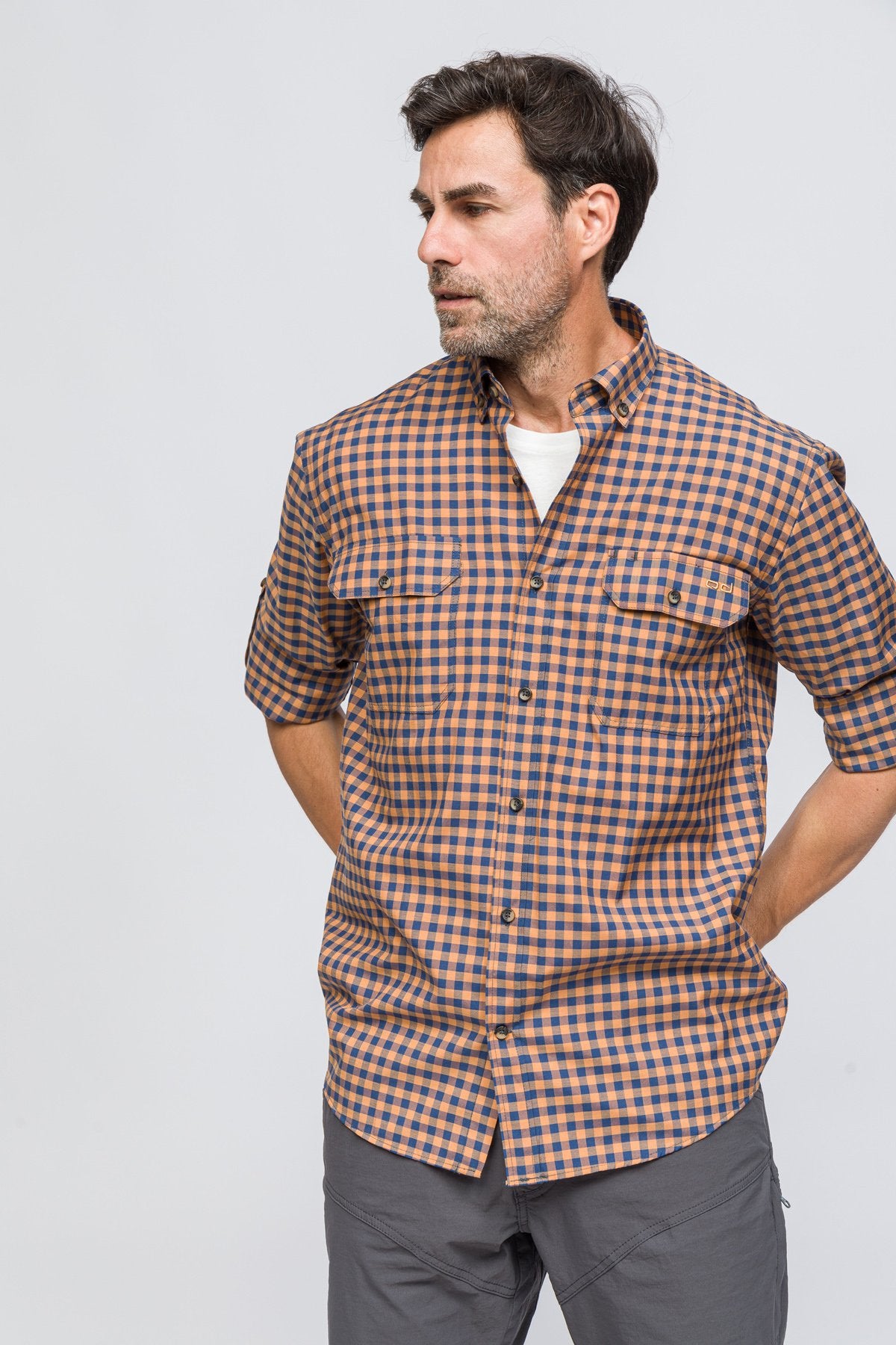 SPRG Flannel Gömlek Pamuk - Maple Ekose