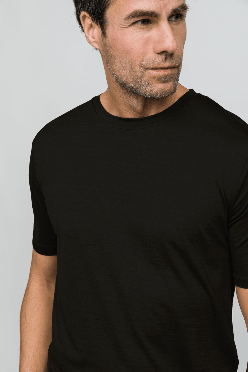 All-Season Merino T-Shirt 135 gr -Siyah