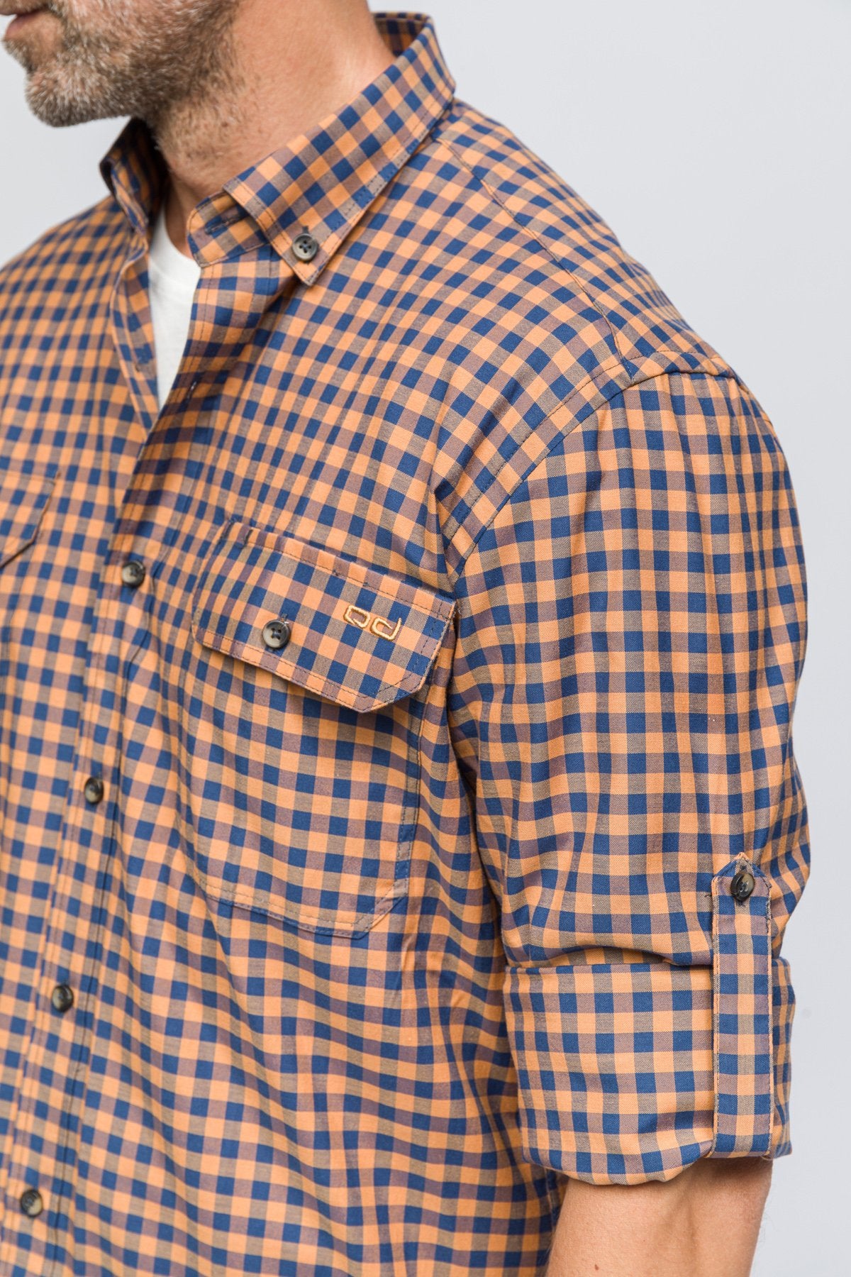 SPRG Flannel Gömlek Pamuk - Maple Ekose