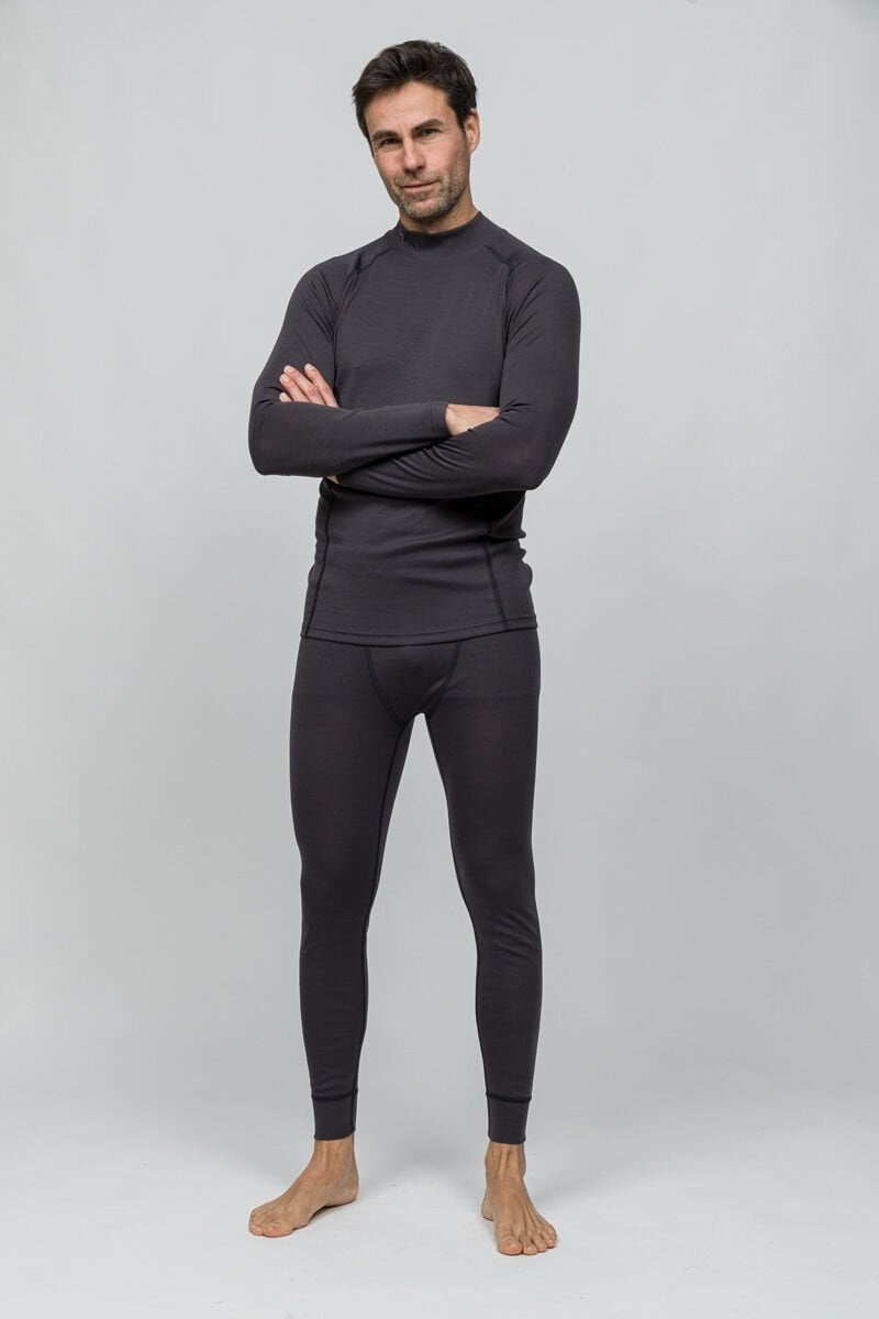 Thermawool Merino Yünü Termal İçlik Üst 195 gr Antrasit