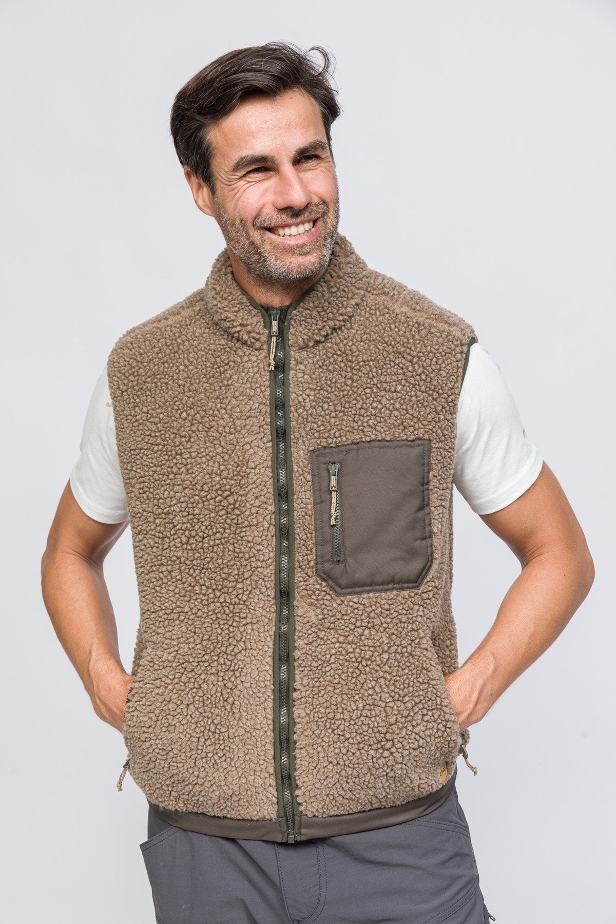 Sherpa Yün Yelek Lambswool