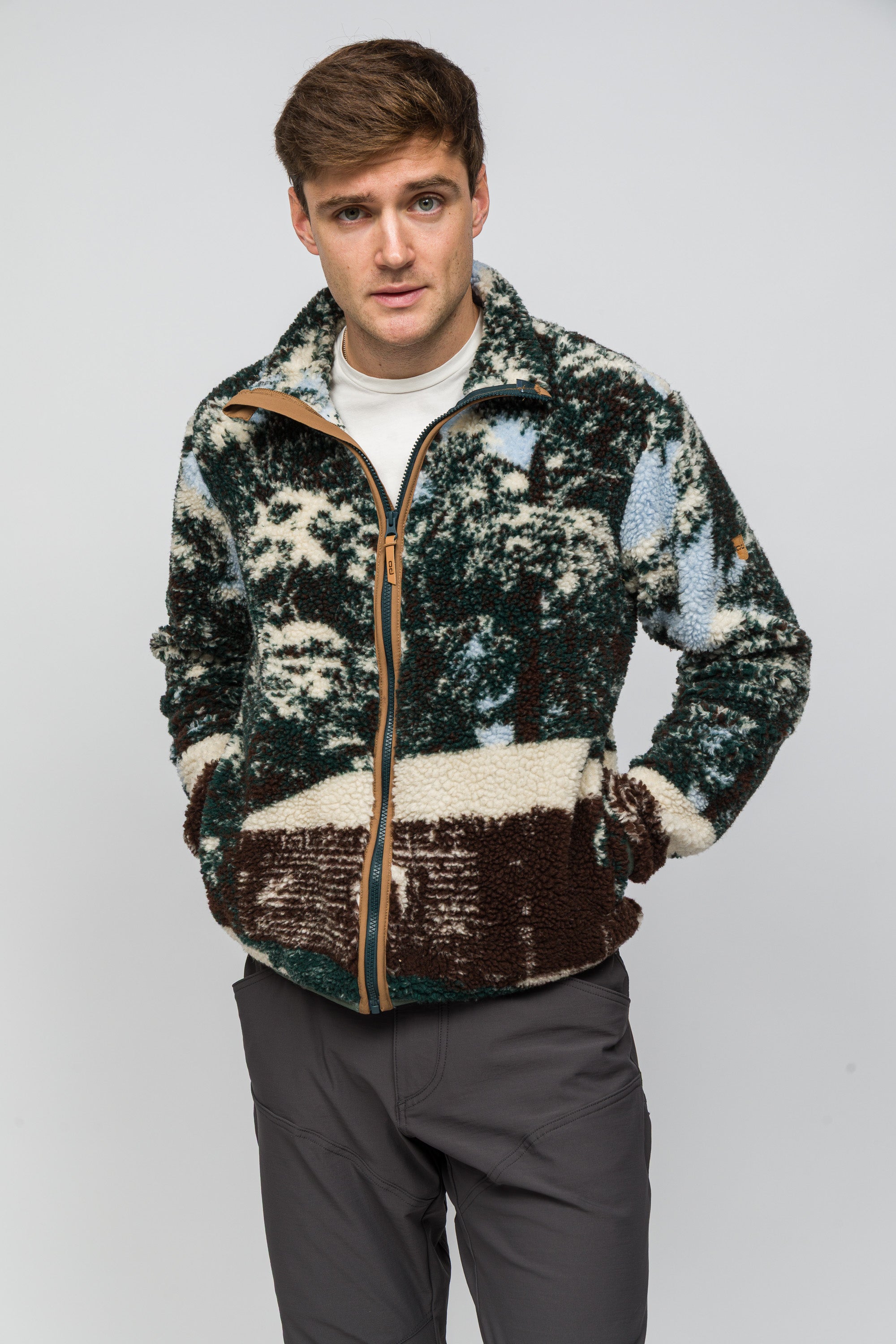 Serdar Kılıç Dağ Evi Serisi & Sherpa Yün Ceket Lambswool - LIMITED