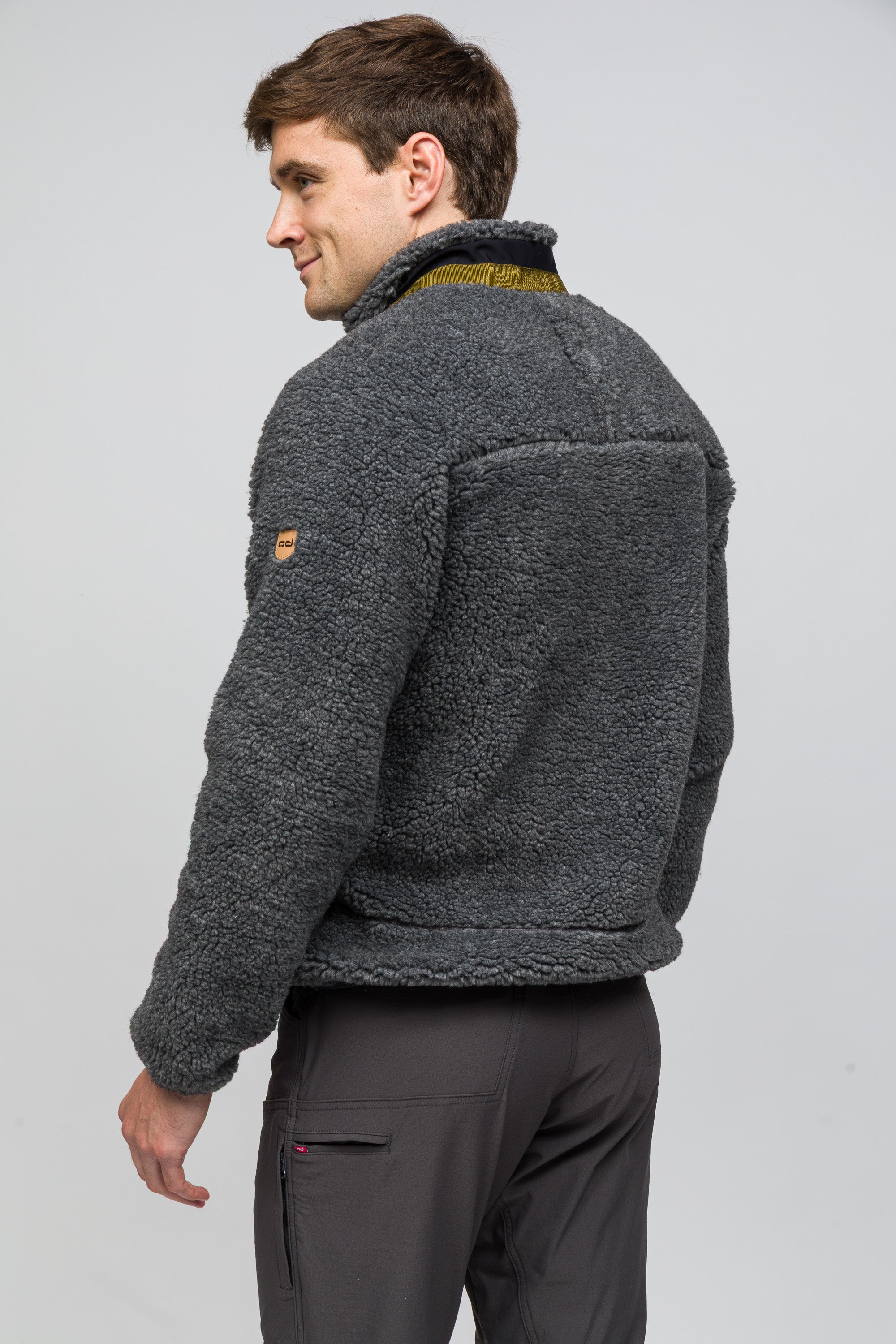 Sherpa Yün Ceket Lambswool - Antrasit