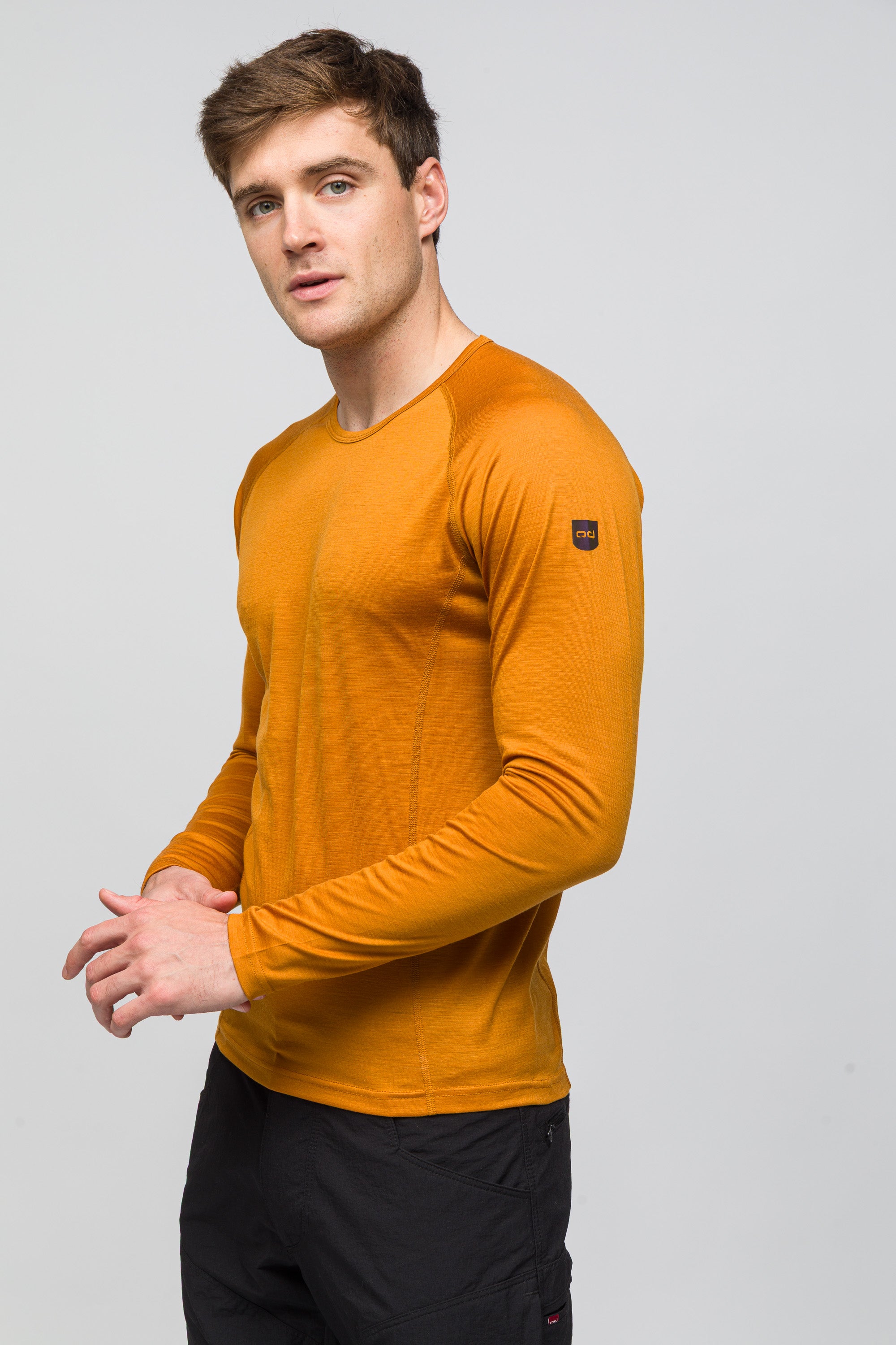 All-Season %100 Merino Uzun Kollu T-Shirt 135 gr - Çöl Rengi