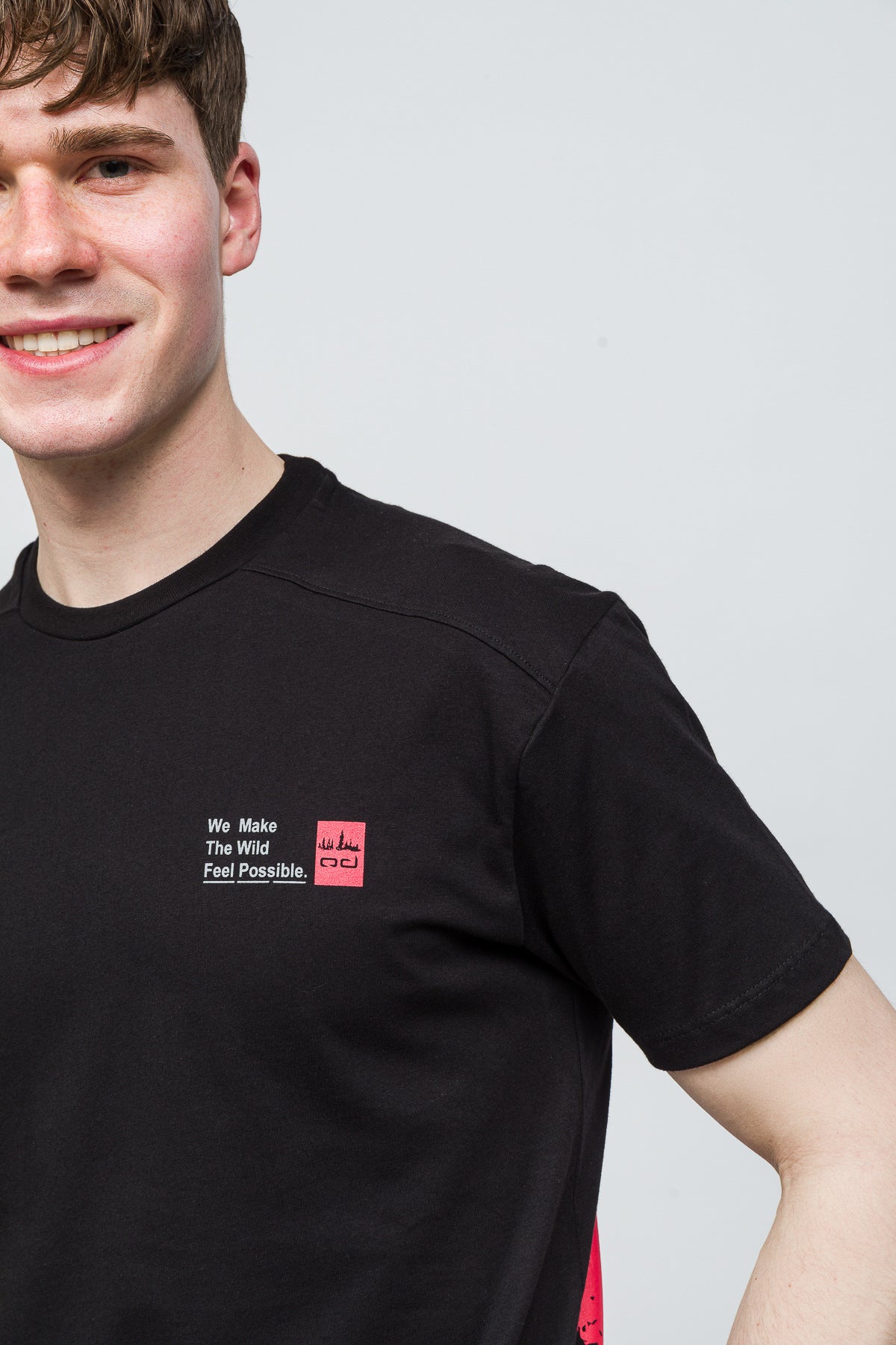 MANIFEST T-Shirt %100 Pamuk Printed - Siyah