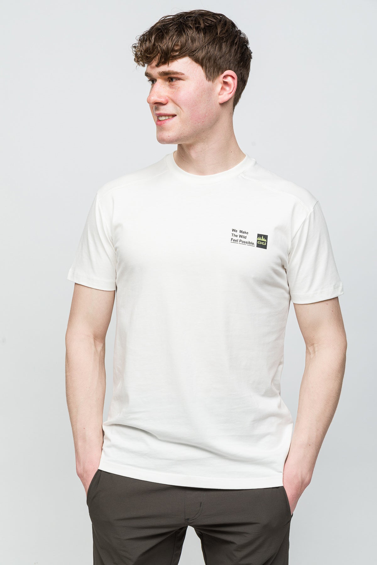 MANIFEST T-Shirt %100 Pamuk Printed - Kırık Beyaz