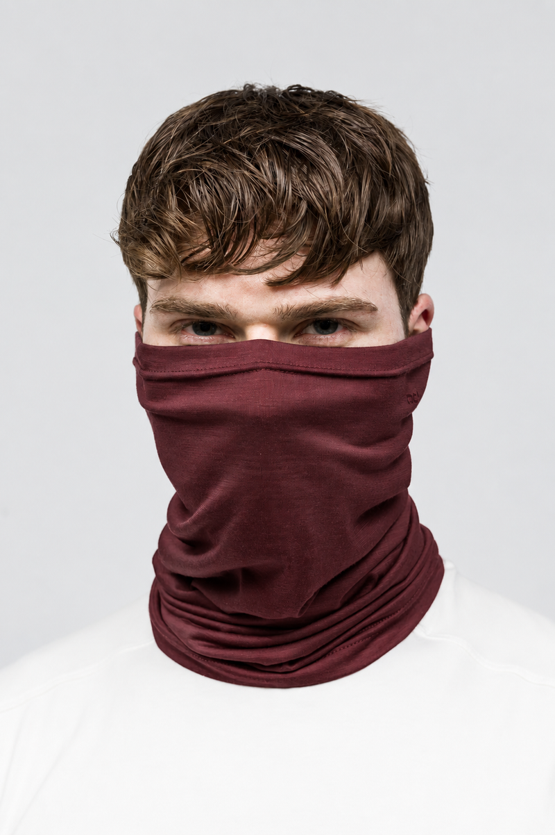 All-Season %100 Merino Boyunluk 135 gr - Bordo