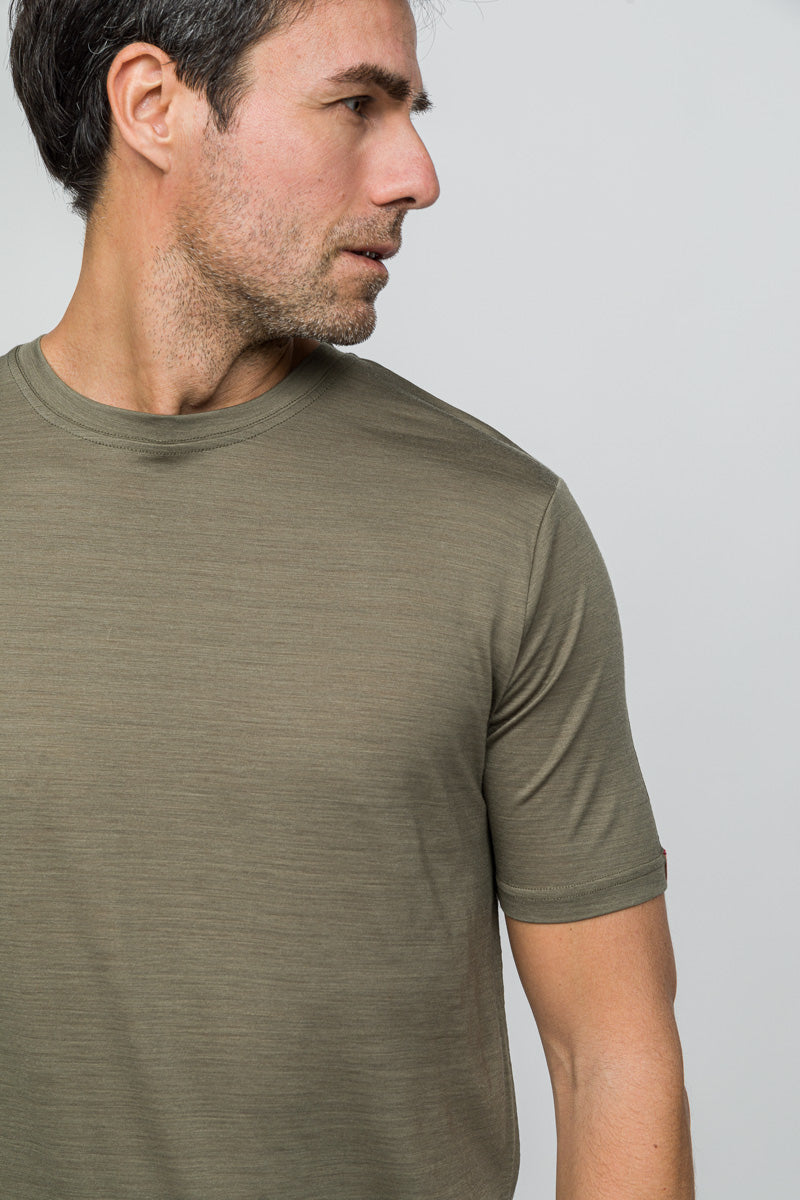 All-Season Merino T-Shirt 135 gr -Haki