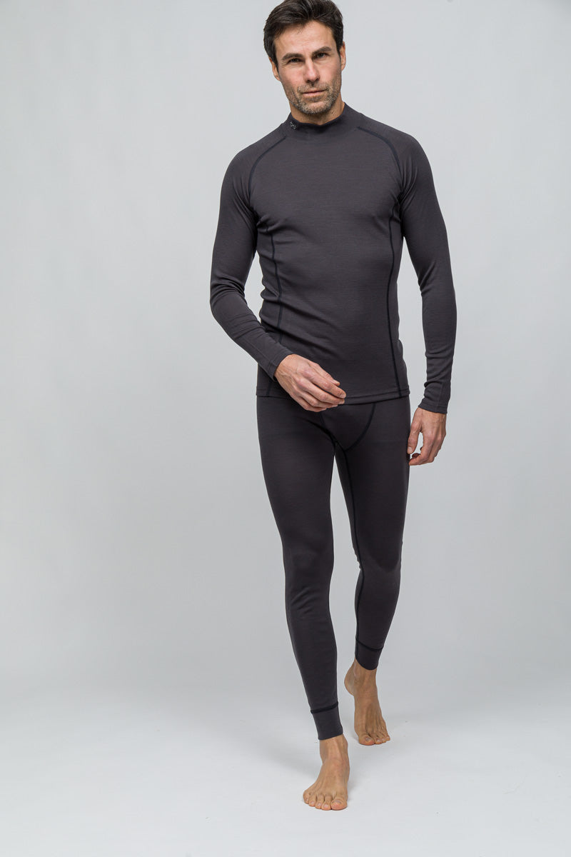 Thermawool Merino Yünü Termal İçlik Tayt 195 gr Antrasit
