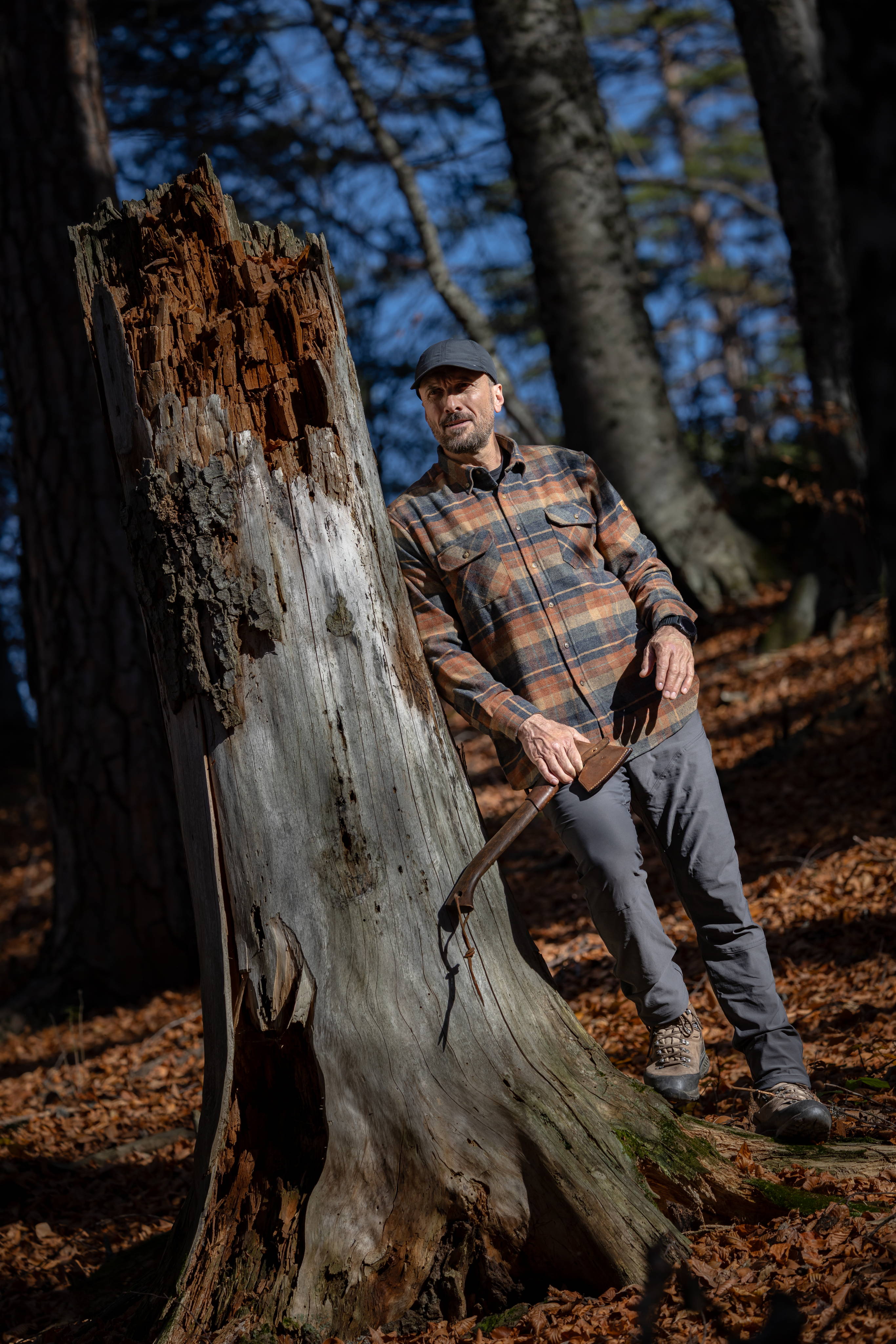 Crafter Oduncu Gömleği Yumuşak Tuşe - Kahverengi Ekose