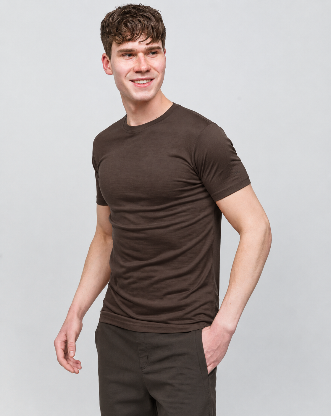 All-Season Merino T-Shirt 135 gr - Kahverengi
