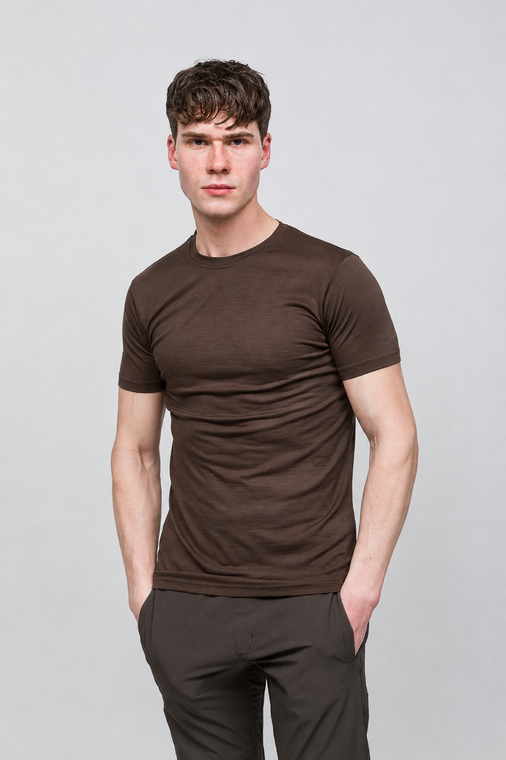 All-Season Merino T-Shirt 135 gr - Kahverengi