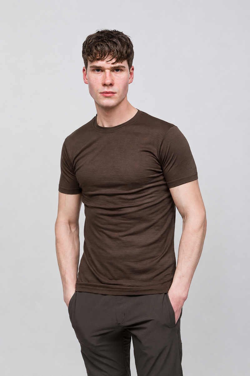 All-Season Merino T-Shirt 135 gr - Kahverengi