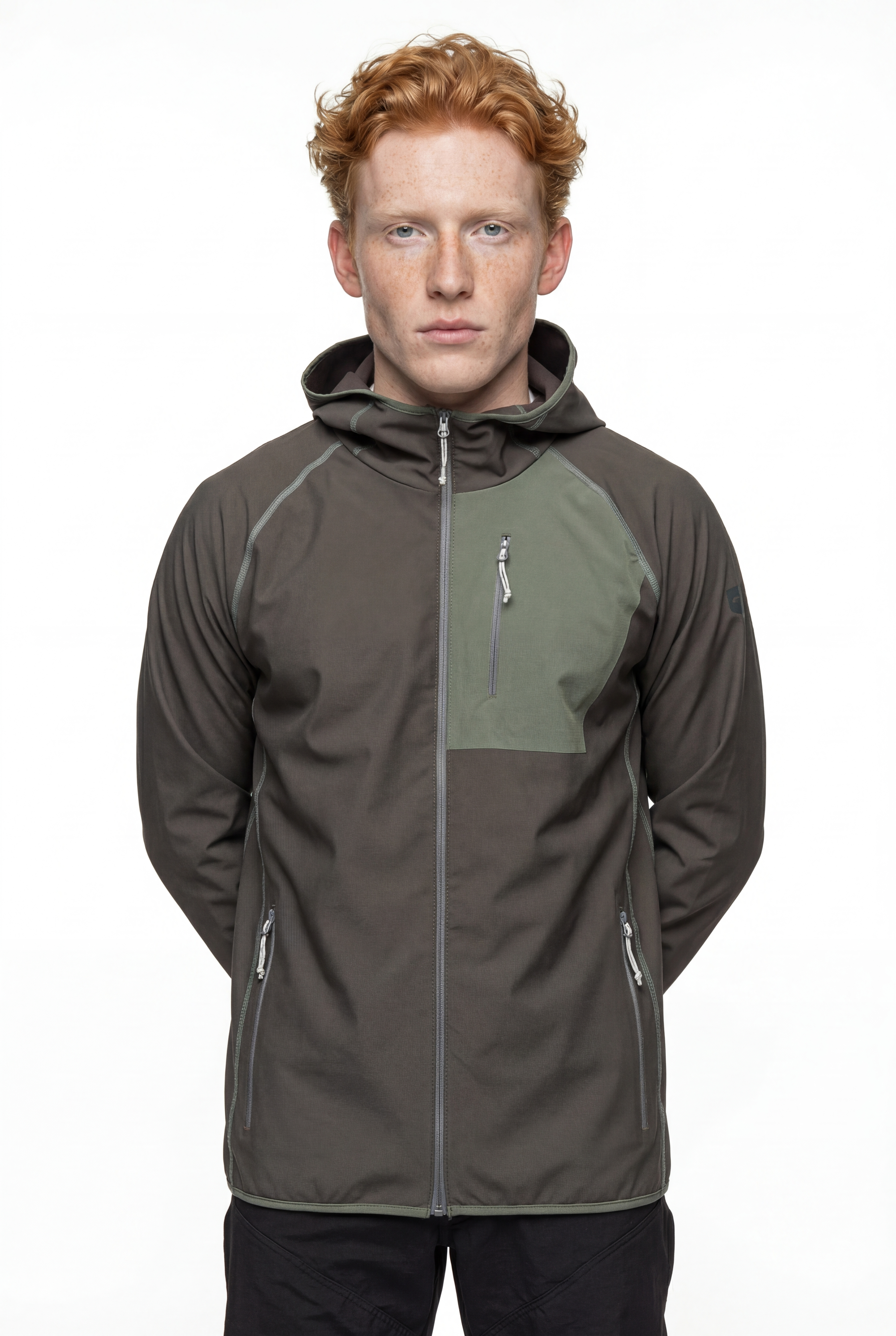 SYKA Teknik Ceket Kapüşonlu - Yeşil