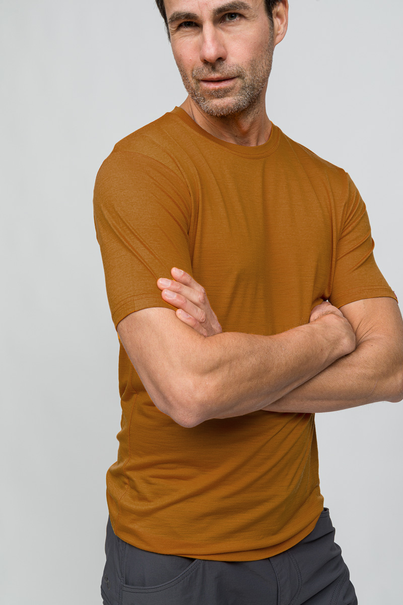 All-Season Merino T-Shirt 135 gr - Çöl Rengi
