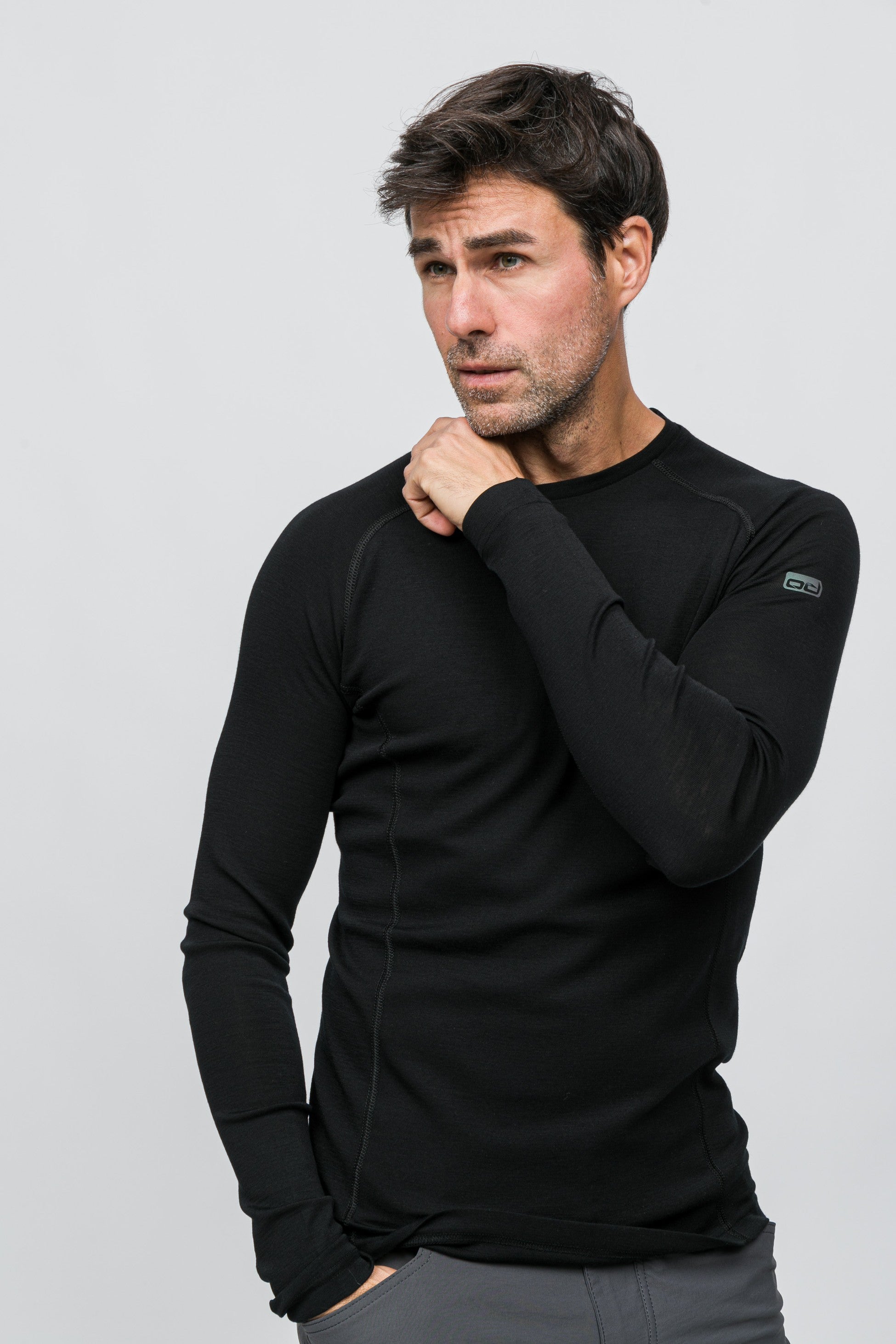 2'li Takım Thermawool Merino Yünü Termal İçlik 195 gr Siyah