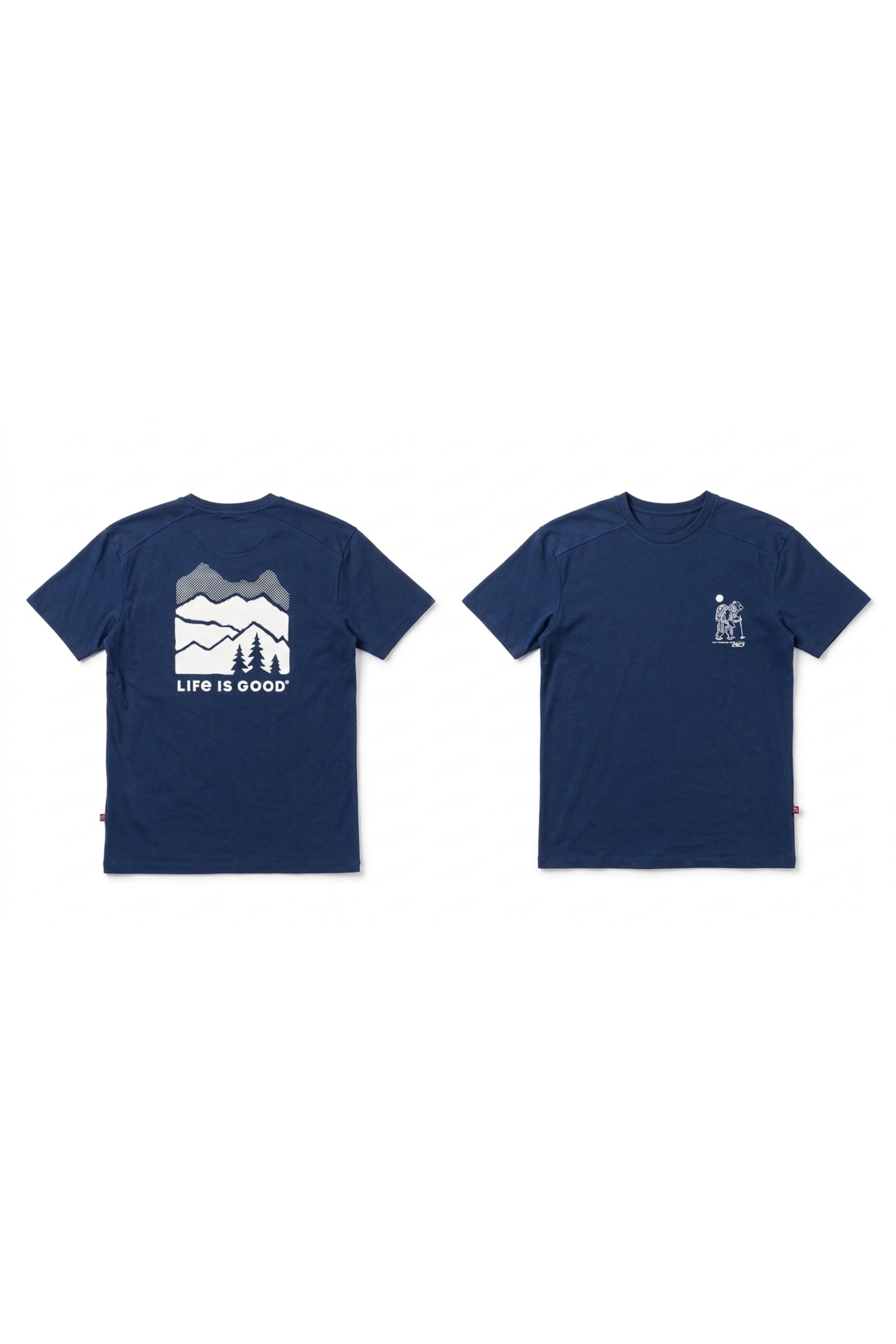 MANIFEST T-Shirt %100 Pamuk Printed - Koyu Mavi