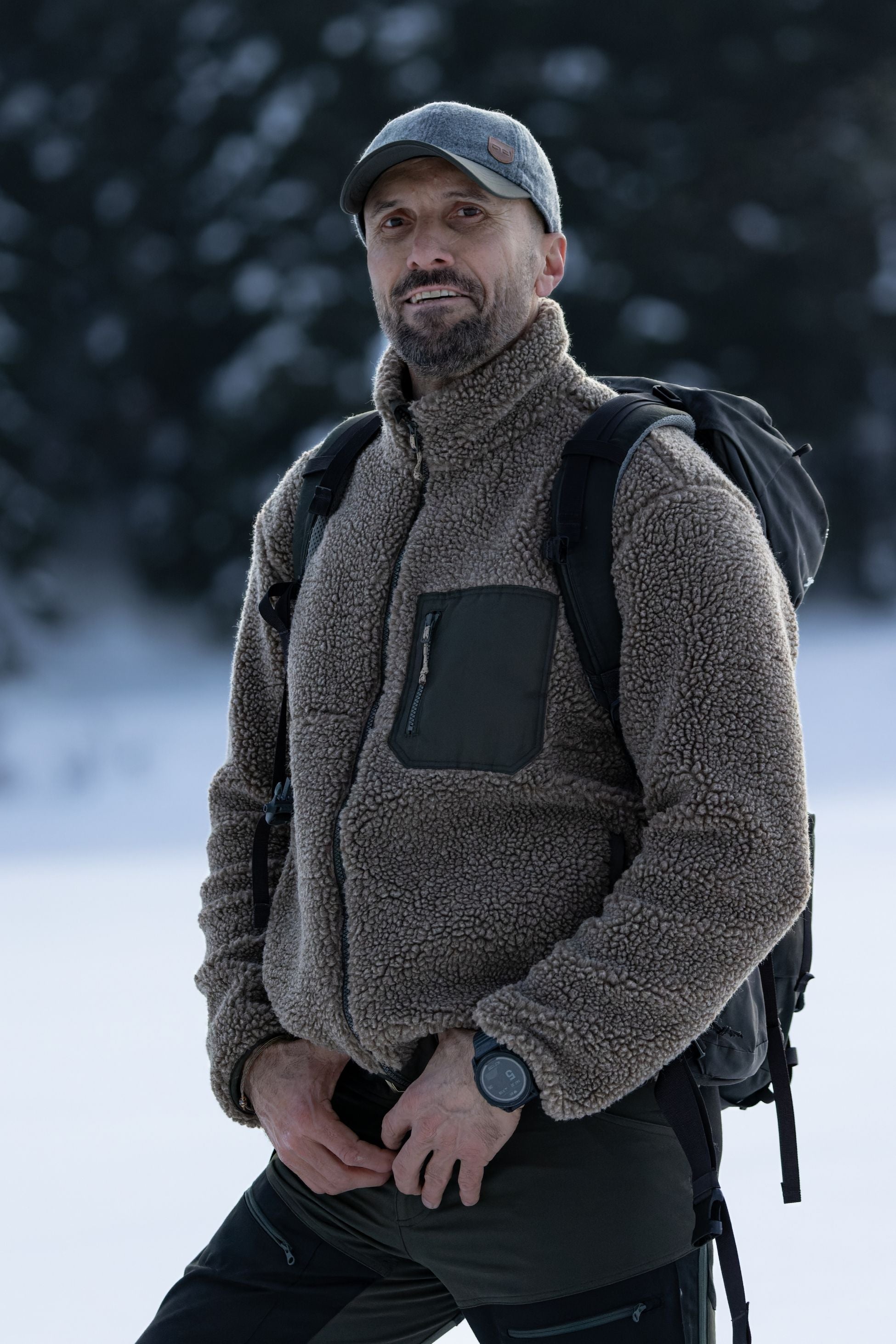 Sherpa Yün Ceket Lambswool